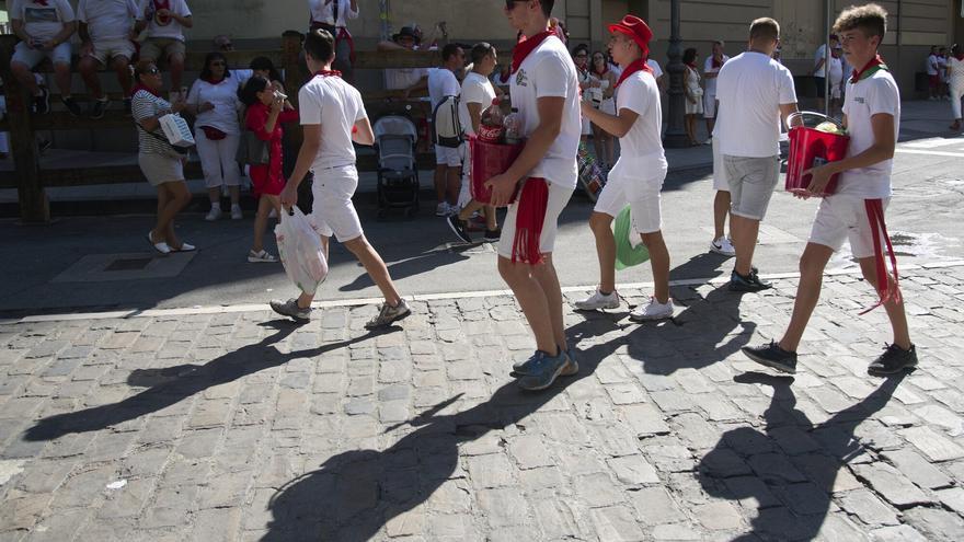 Ambiente en la penúltima corrida, la del día 13 de julio