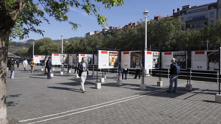 Exposición de comercios centenarios de Bilbao