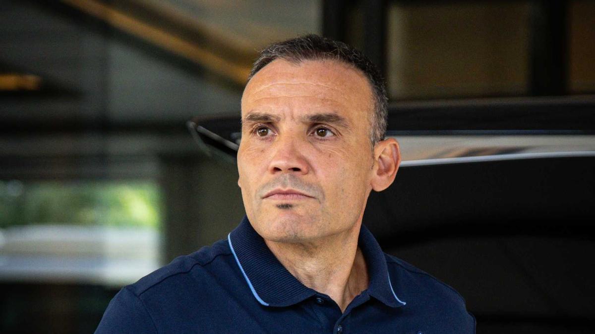 El entrenador de la Real Sociedad, Sergio Francisco