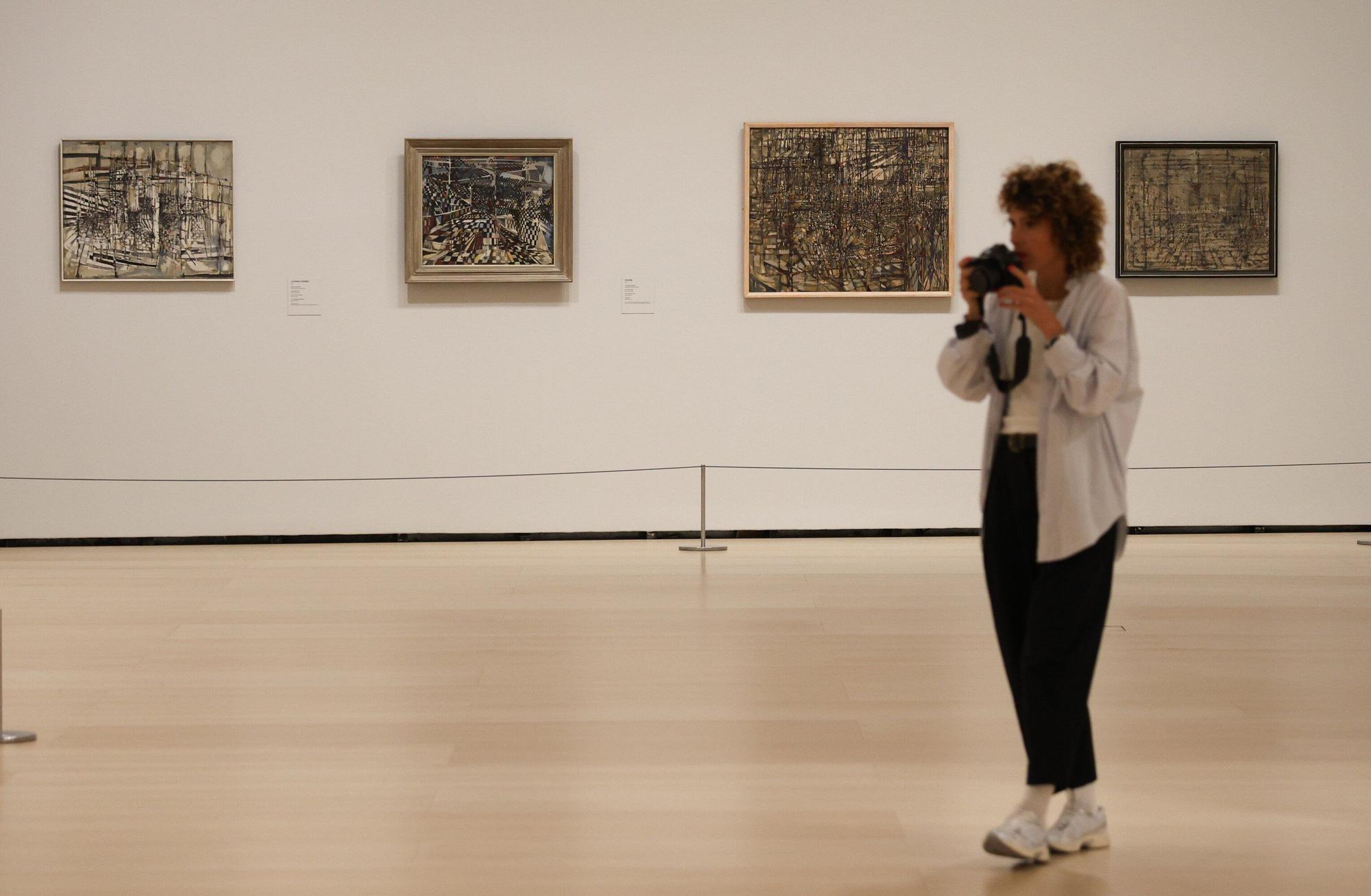 En imágenes: Los ritmos cromáticos y las perspectivas fragmentadas de Maria Helena Vieira da Silva llegan al Museo Guggenheim