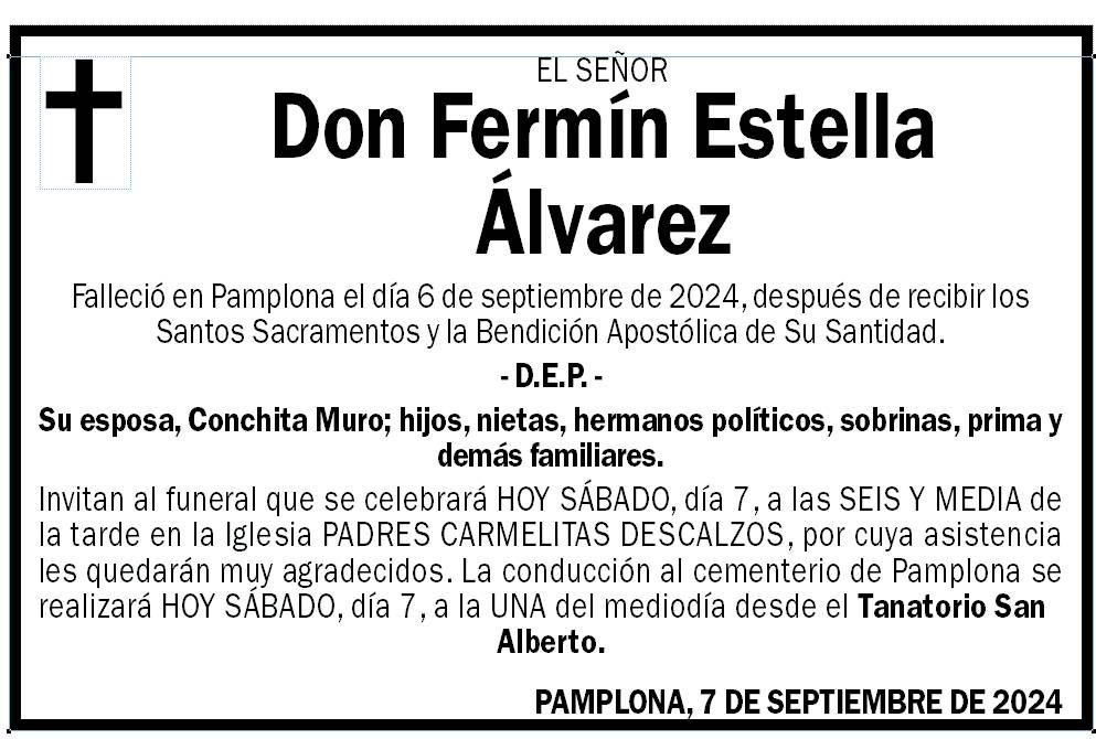 Fermín Estella Álvarez