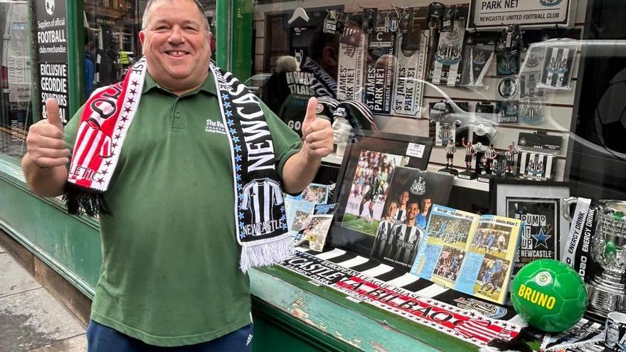 El aficionado inglés que estuvo en Bilbao en 1994: “Es el mejor viaje de mi vida”