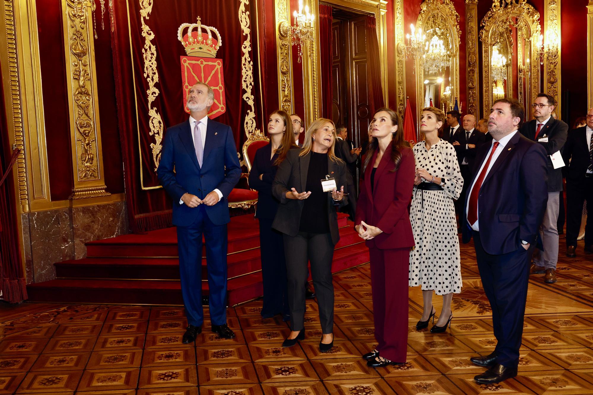 Visita de Felipe de Borbón, Leonor y Letizia a Navarra (viernes 26 de septiembre de 2025)