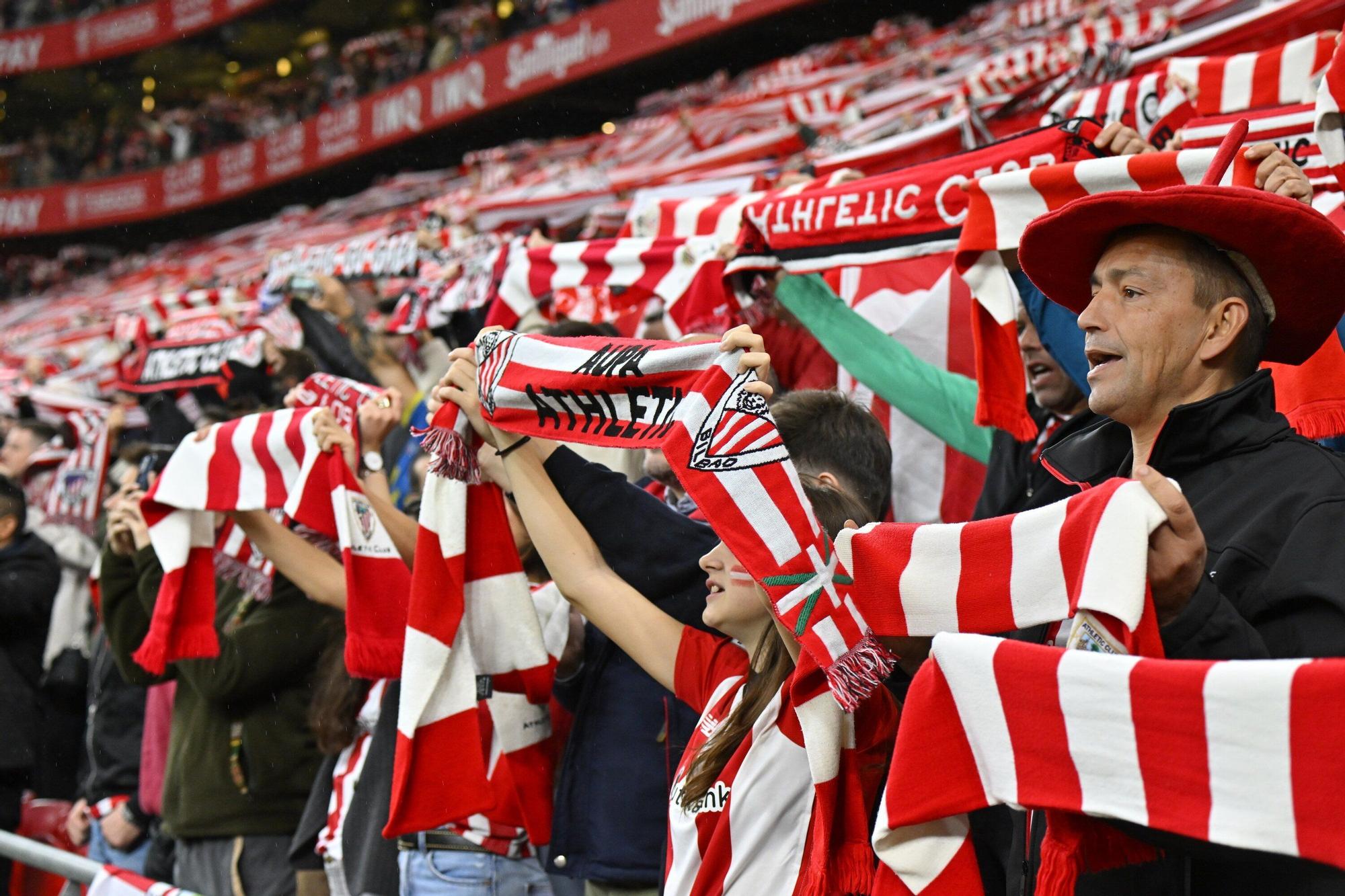 En imágenes: búscate en nuestra galería de la grada del Athletic-Getafe