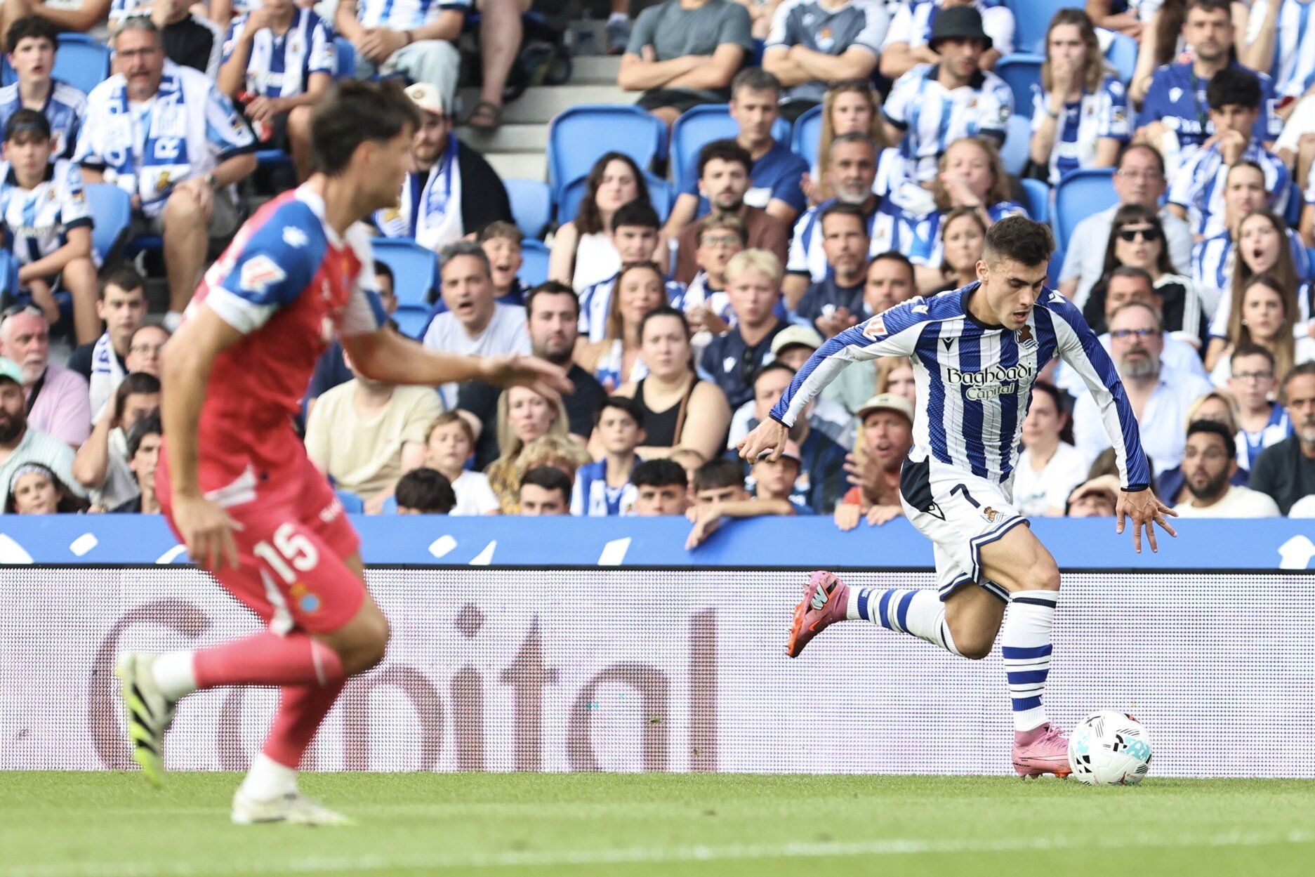 Partido loco en Anoeta de la Real Sociedad y el Espanyol