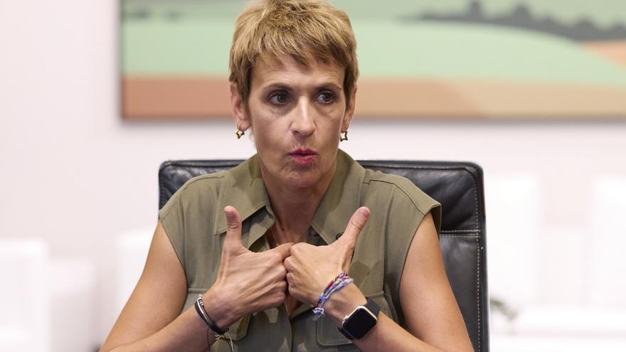 María Chivite: "Cristina Ibarrola tiene una obsesión contra mí. No ha superado que dejó de ser alcaldesa de Pamplona"