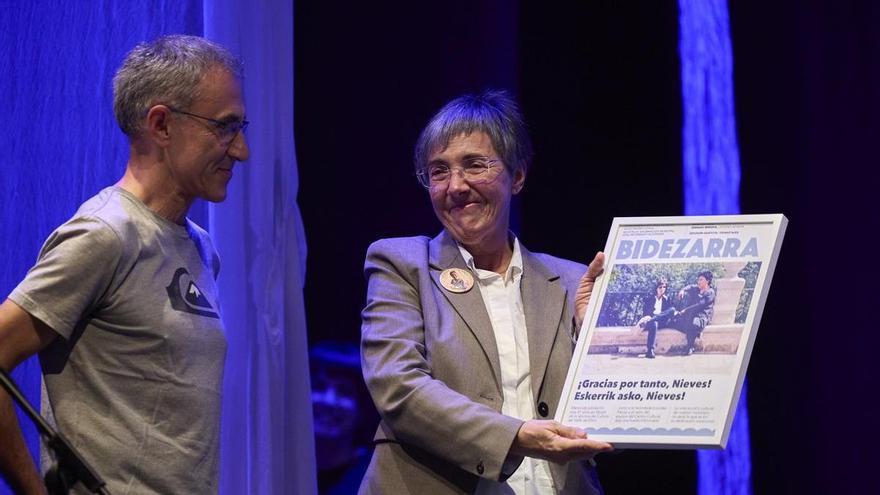 Nieves Beloki, 31 años construyendo un pueblo vivo en Noáin