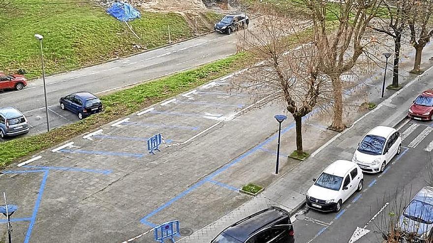 Errenteria habilita un aparcamiento en Pontika