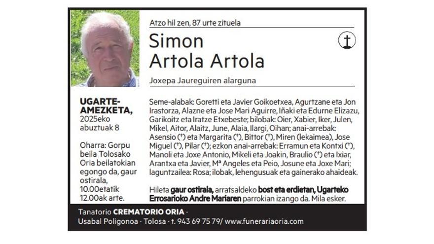 Simon Artola Artola