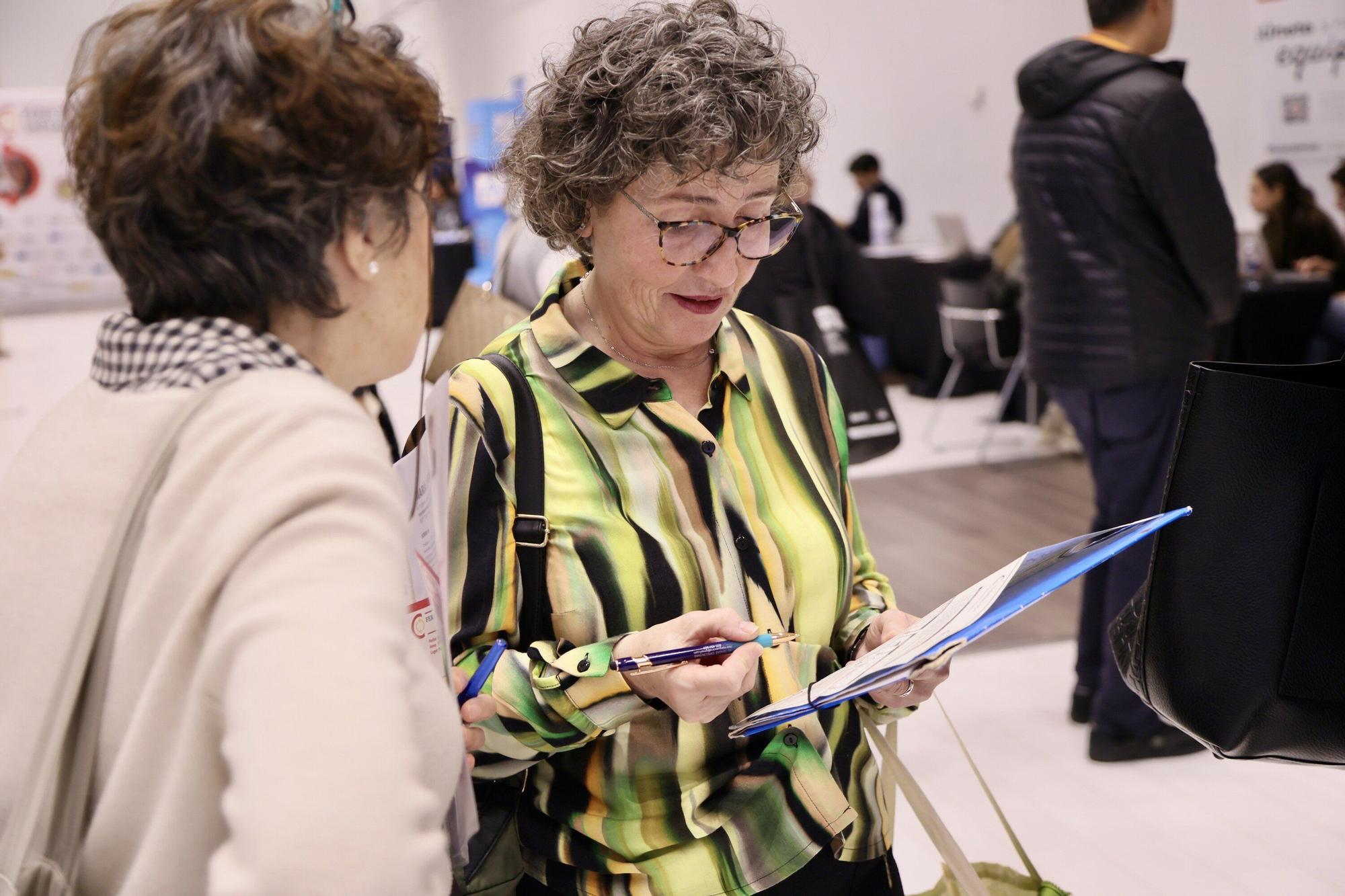 En imágenes: El Europa acoge la Feria de Empleo +45