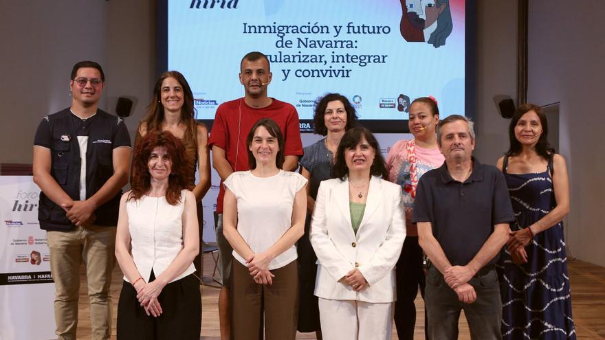 Foro Hiria sobre inmigración y el futuro de Navarra