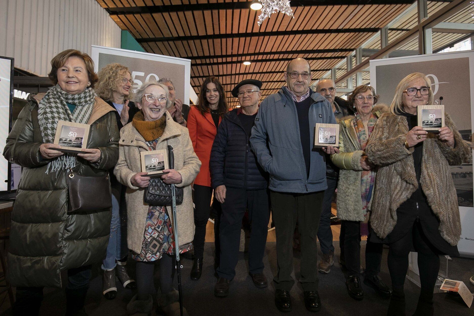 En imágenes: El Mercado de Abastos de Vitoria celebra su 50 aniversario