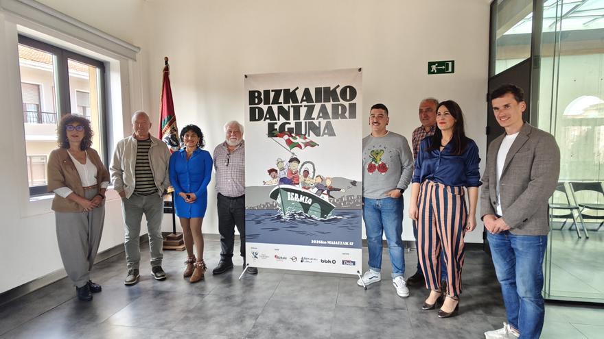 Arraigo, cultura e identidad se darán cita este domingo en Bermeo con el Bizkaiko Dantzari Eguna