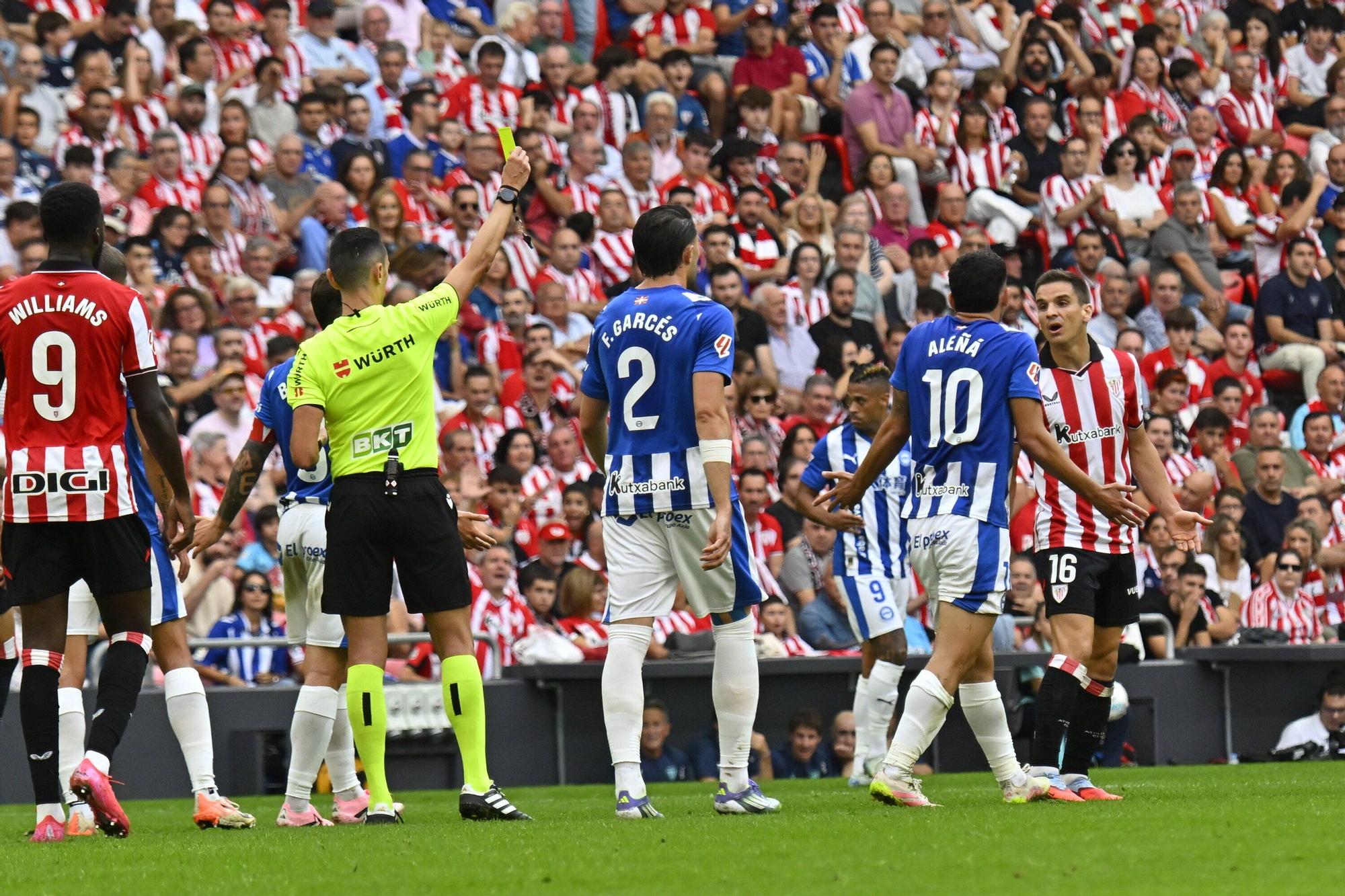 En imágenes: Así está siendo el derbi entre Athletic y Alavés en San Mamés