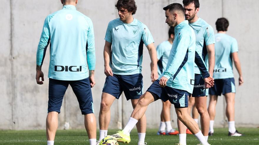 El Athletic prepara el partido contra el Rayo