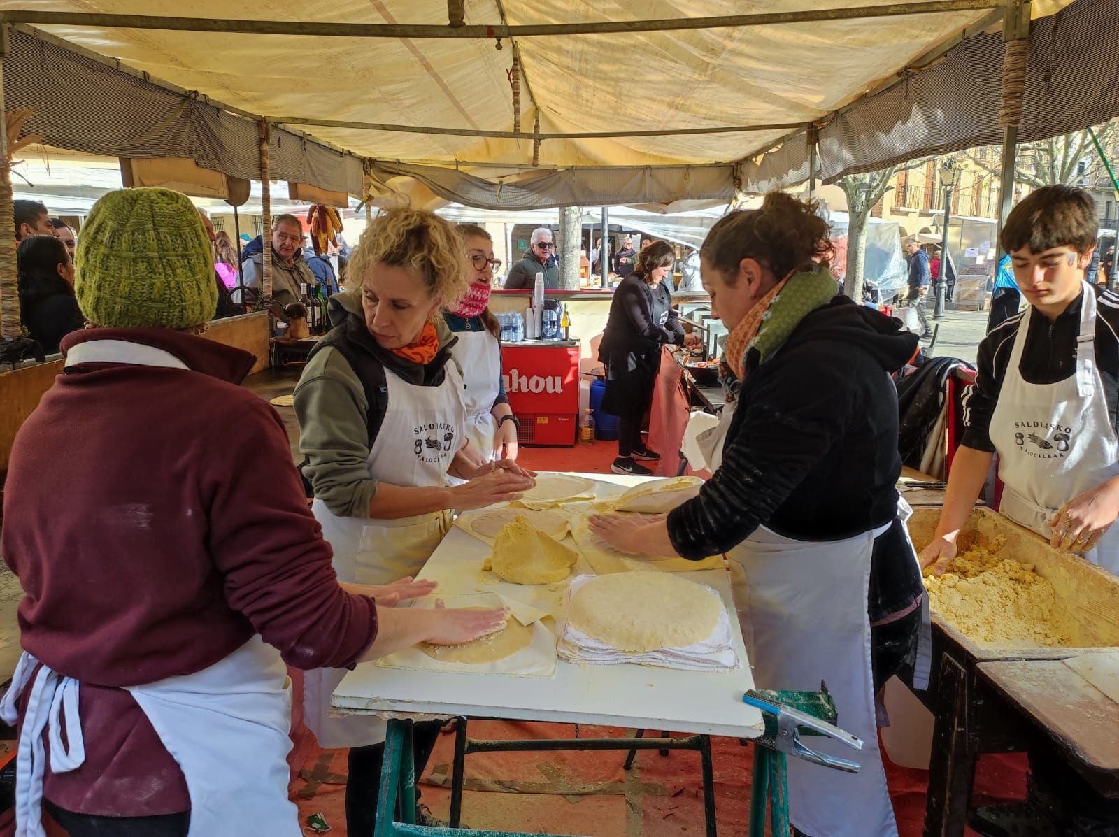 Fotos de la primera jornada de las ferias de Estella-Lizarra