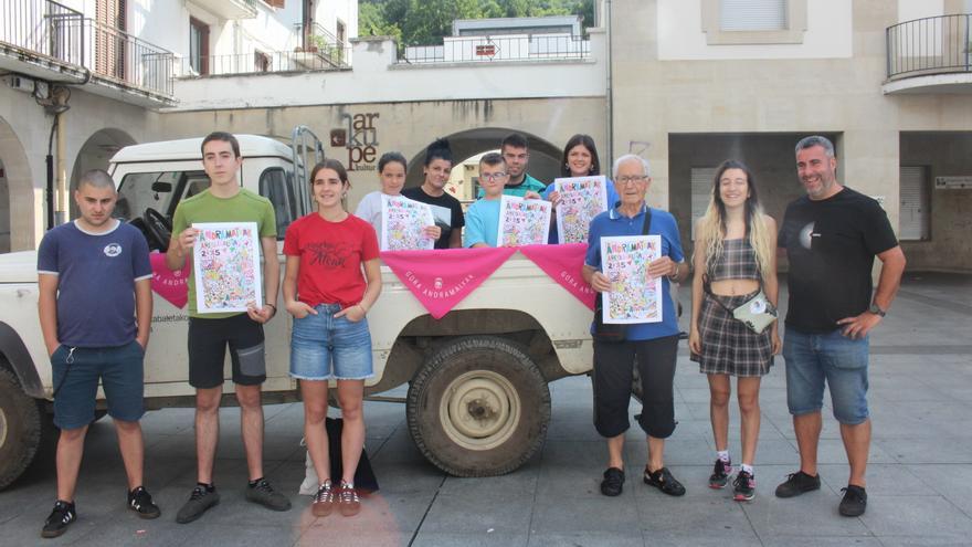 El banquete de las Andramaixak de Aretxabaleta ya está listo