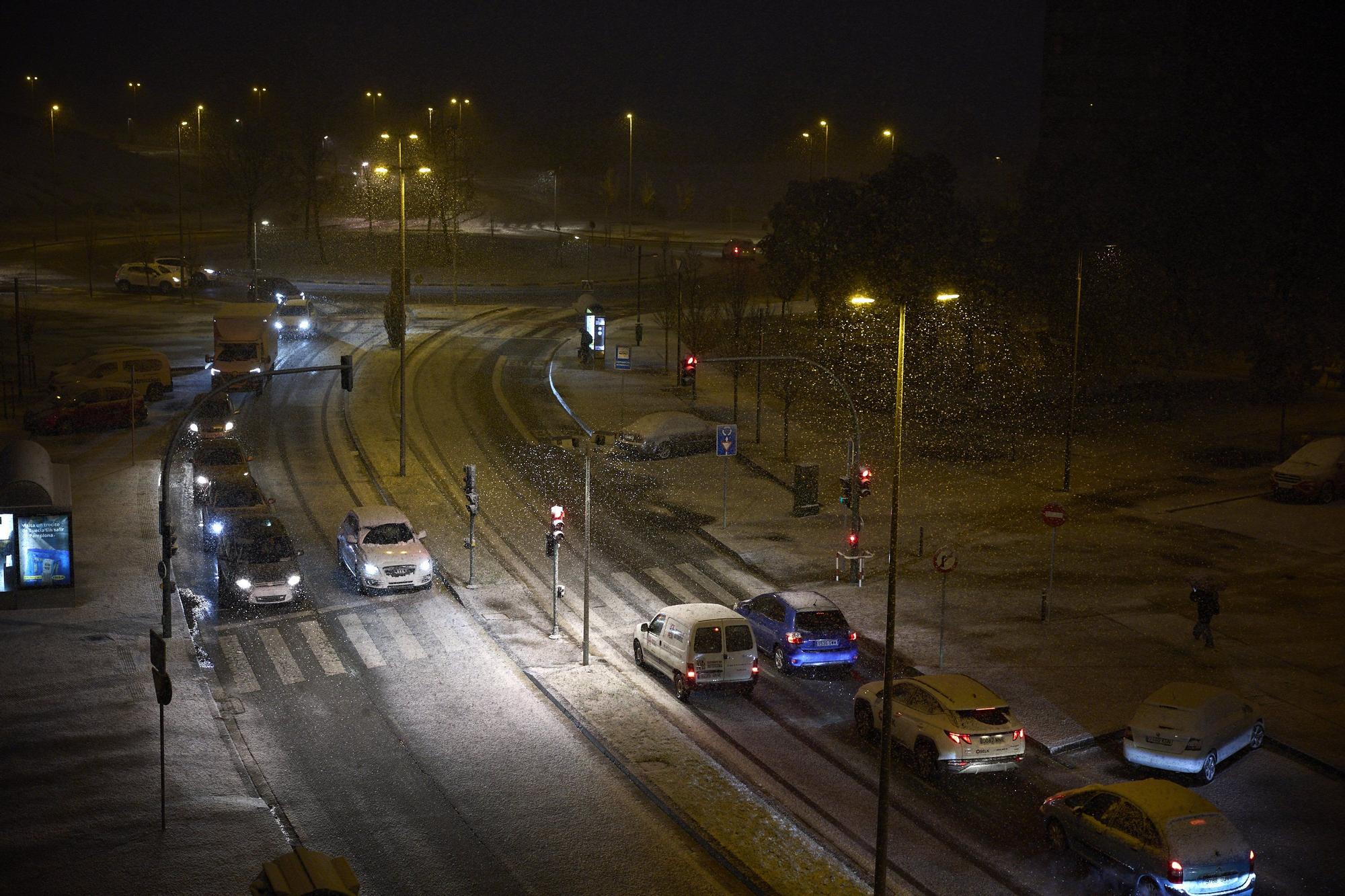 Fotos de la nieve en Navarra (20 de noviembre de 2025)