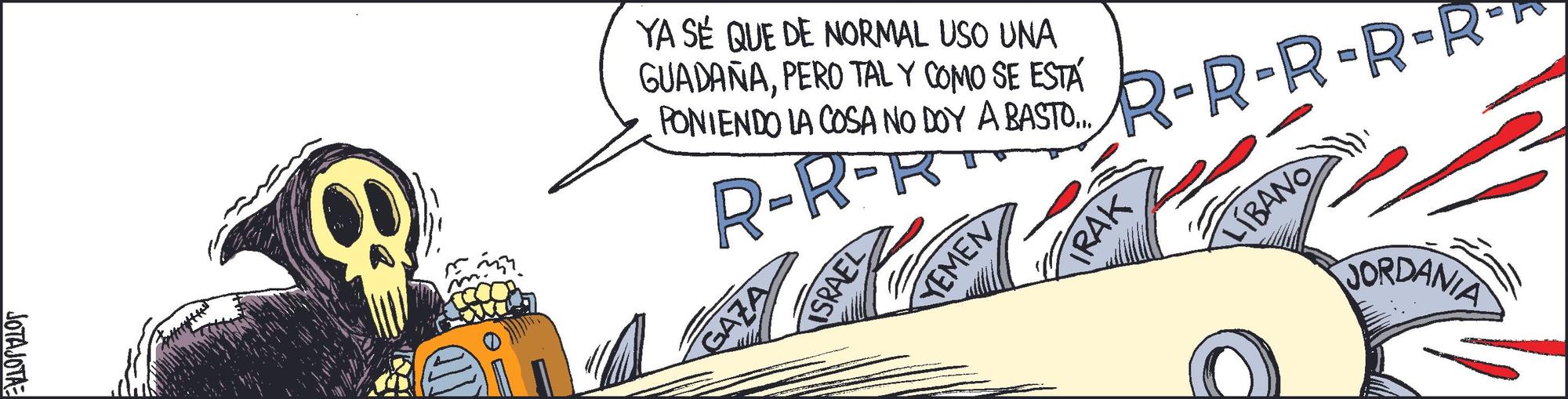 La tira de Jota Jota (31/01/2024)