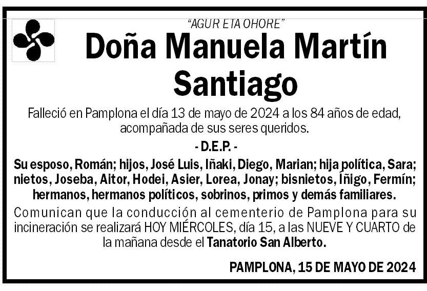 Manuela Martín Santiago