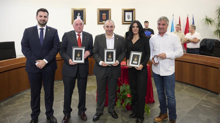 Zizur Mayor homenajea el legado de sus tres exalcaldes