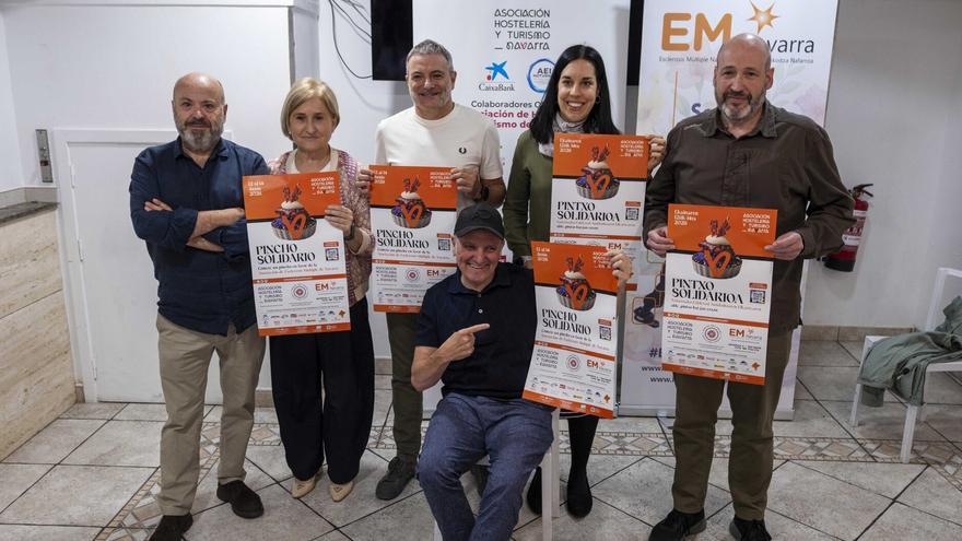 Ir de pinchos por Pamplona en favor de la Escleros