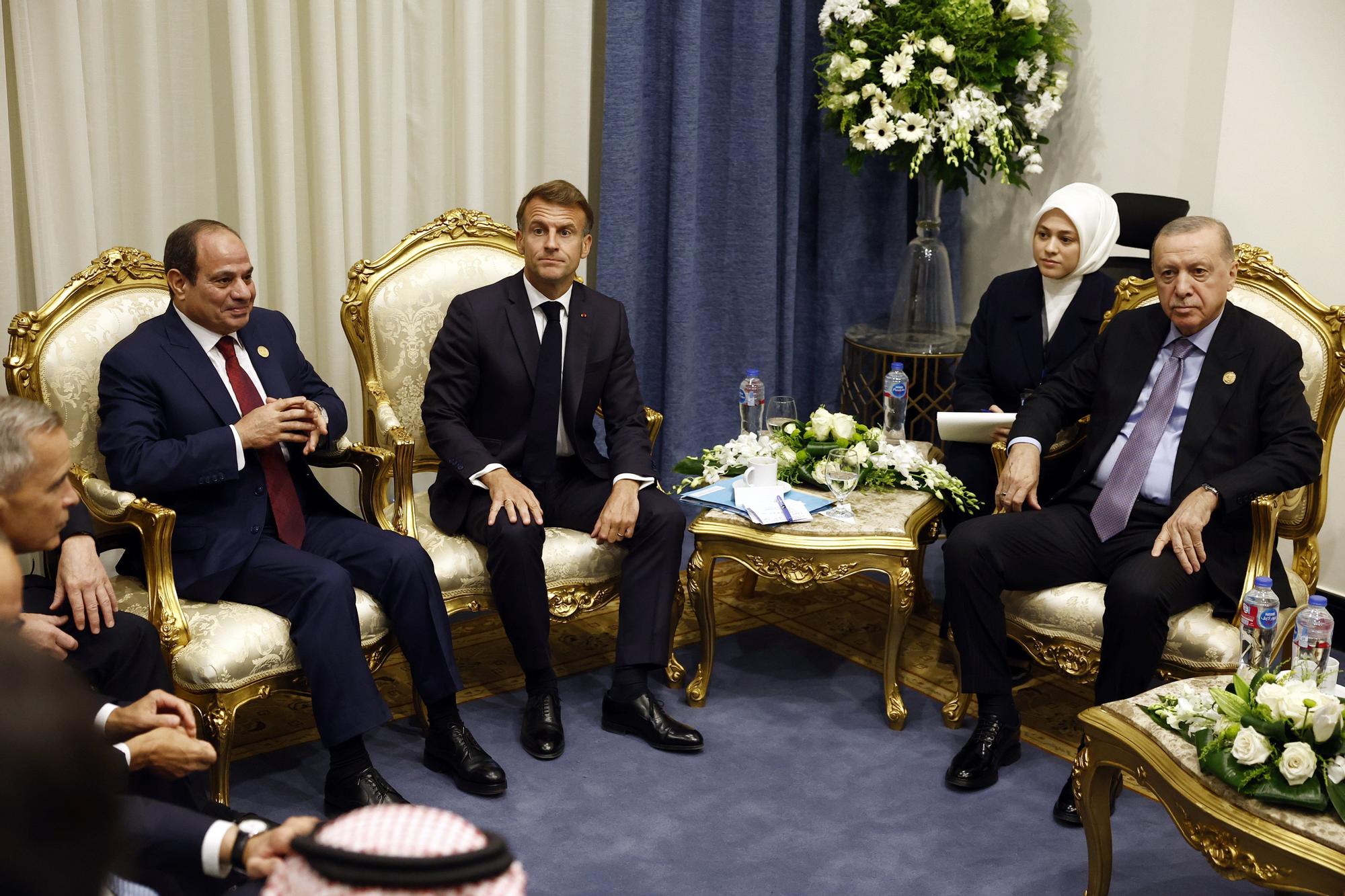Mandatarios de todo el mundo participan en Egipto en el final del conflicto en Gaza