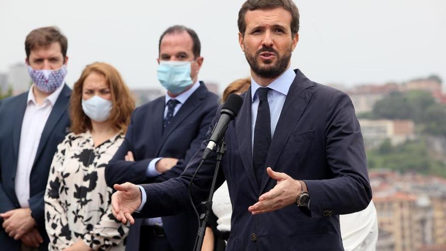 Casado recupera a ETA en el inicio de la campaña de PP+C&#039;s