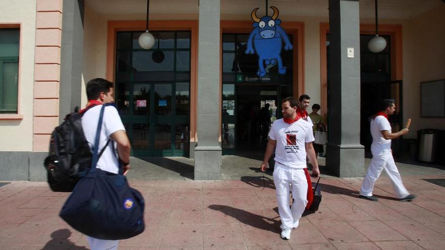 Renfe refuerza el número de plazas con destino San Fermín