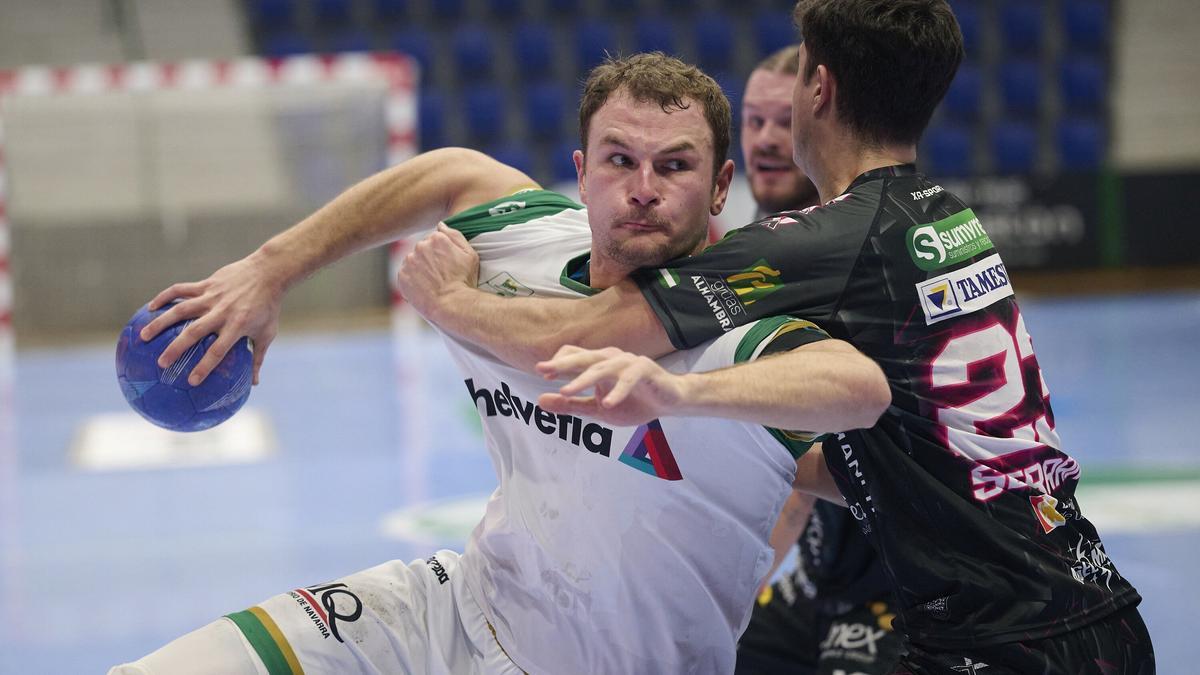 Oleg Kisselev, un jugador clave ayer en el partido.