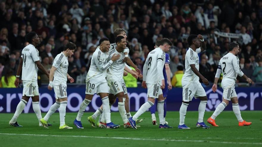 Vinícius lidera al Real Madrid en una goleada balsámica (6-1)