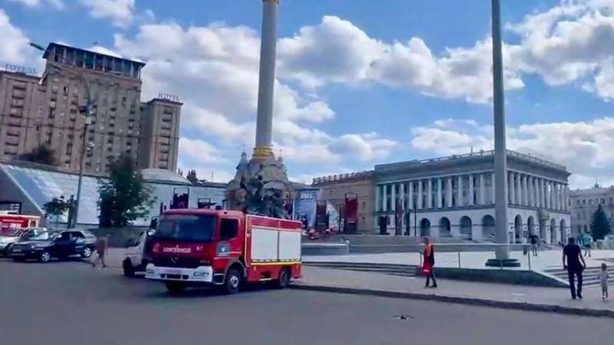 Camiones autobomba donados por Vitoria-Gasteiz llegan a Ucrania