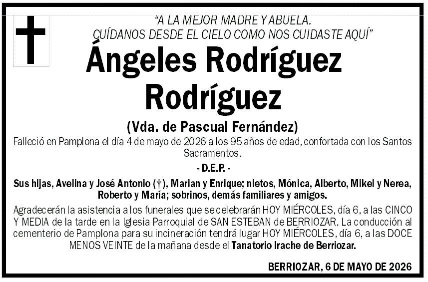 Ángeles Rodríguez Rodríguez