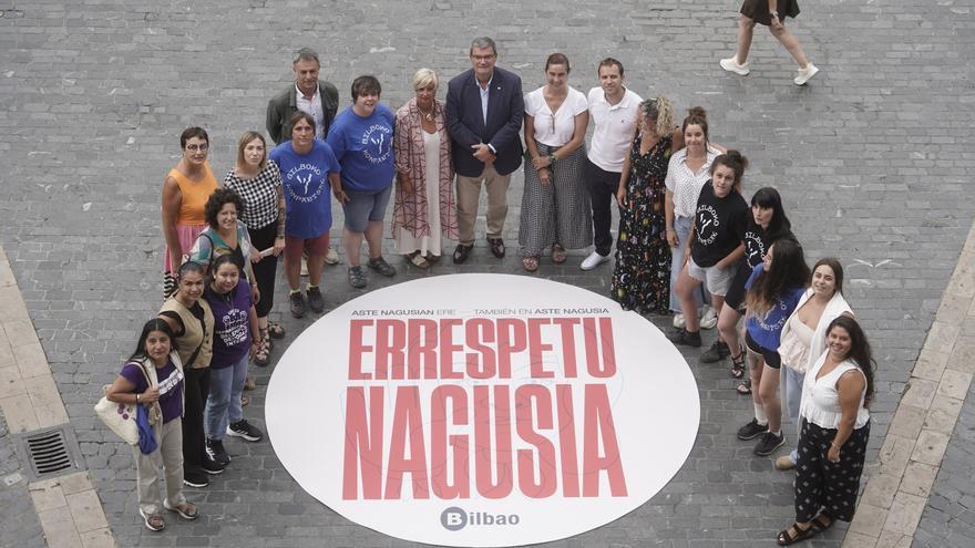 Bilbao pone el foco en los &quot;hombres jóvenes&quot; para evitar agresiones en Aste Nagusia