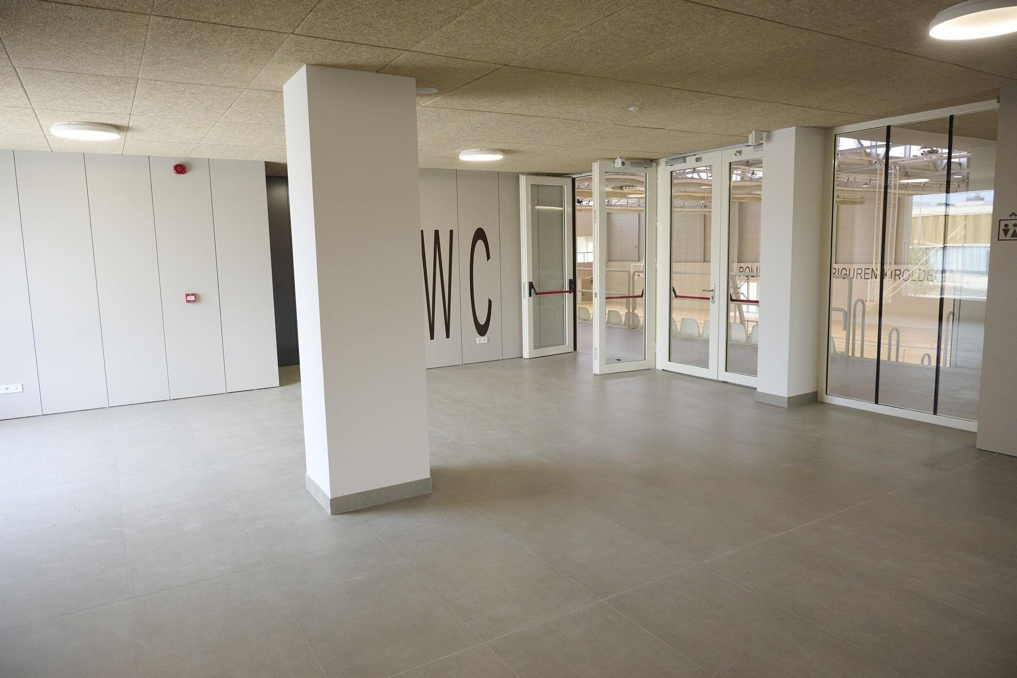 Fotos del nuevo polideportivo de Valle de Egüés