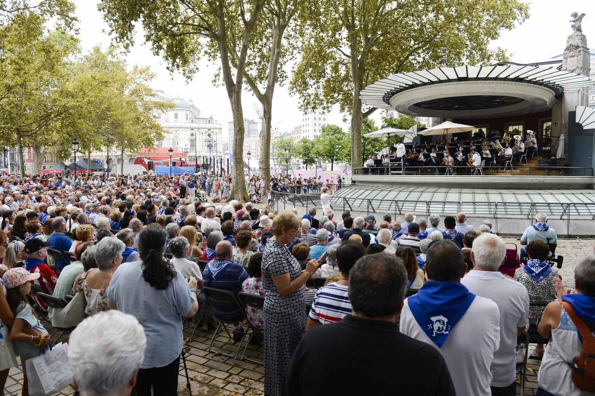 En imágenes: Así es un concierto de la Banda Municipal de Bilbao