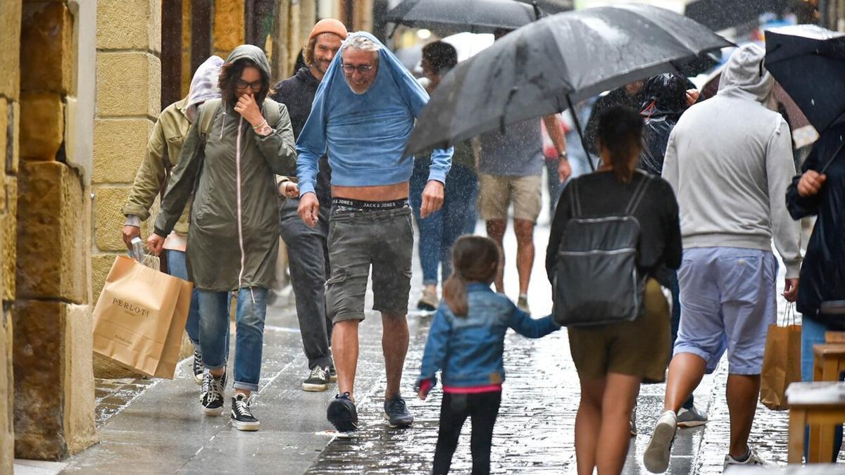 Gipuzkoa afronta un fin de semana de tiempo inestable con probabilidad de chubascos tormentosos por las tardes en el interior