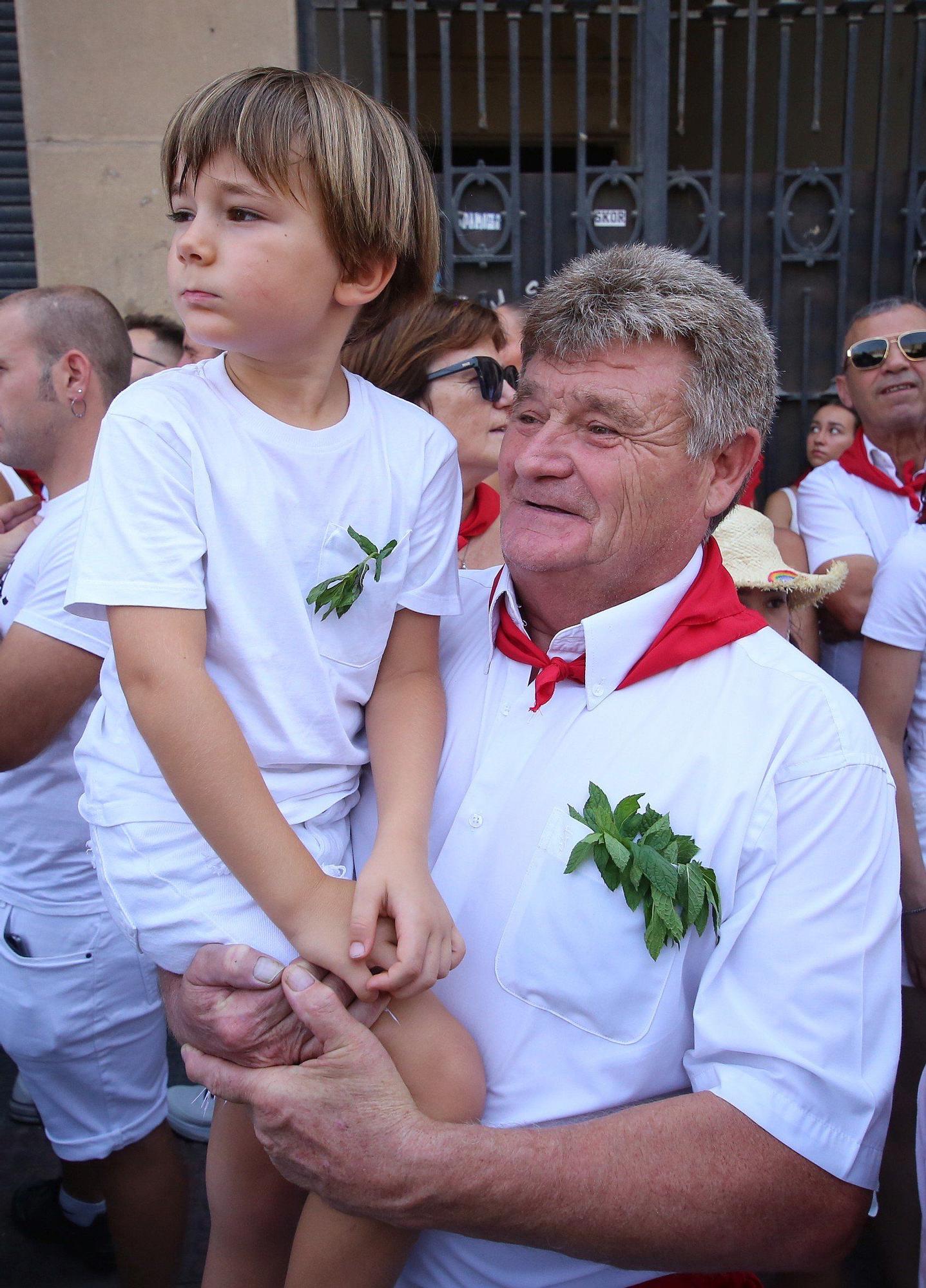 Fotos del chupinazo de Tafalla
