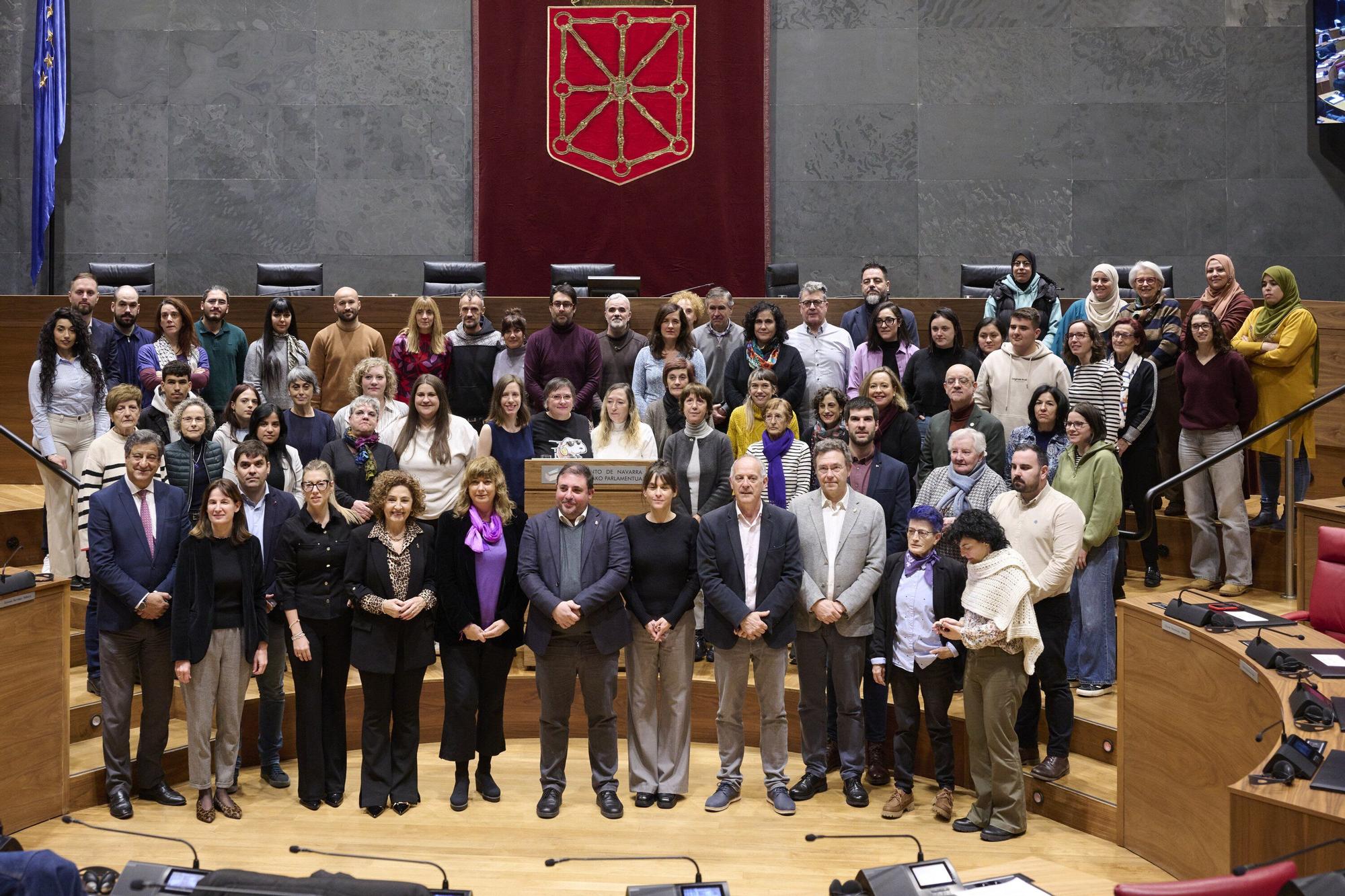 Conmemoración en el Parlamento de Navarra del Día Internacional de los Derechos Humanos