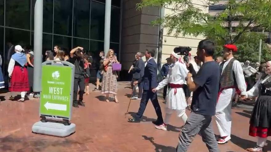 El lehendakari se suma a la celebración del Jaialdi en Boise