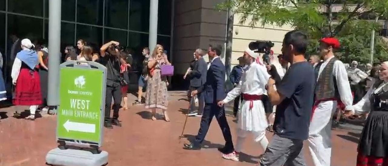 El lehendakari se suma a la celebración del Jaialdi en Boise