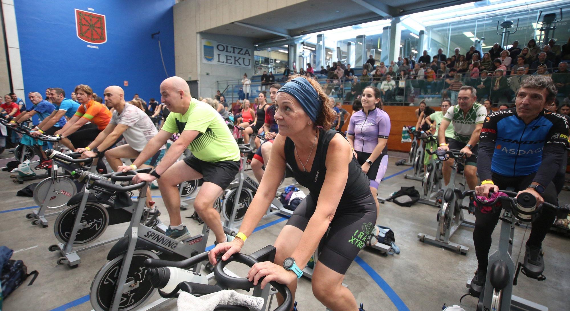 Spinning Band Solidario en Ororbia: música y deporte en directo por una buena causa