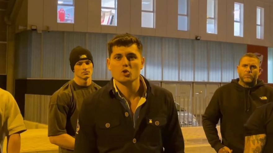 Vito Quiles se ve obligado a suspender su acto en Pamplona