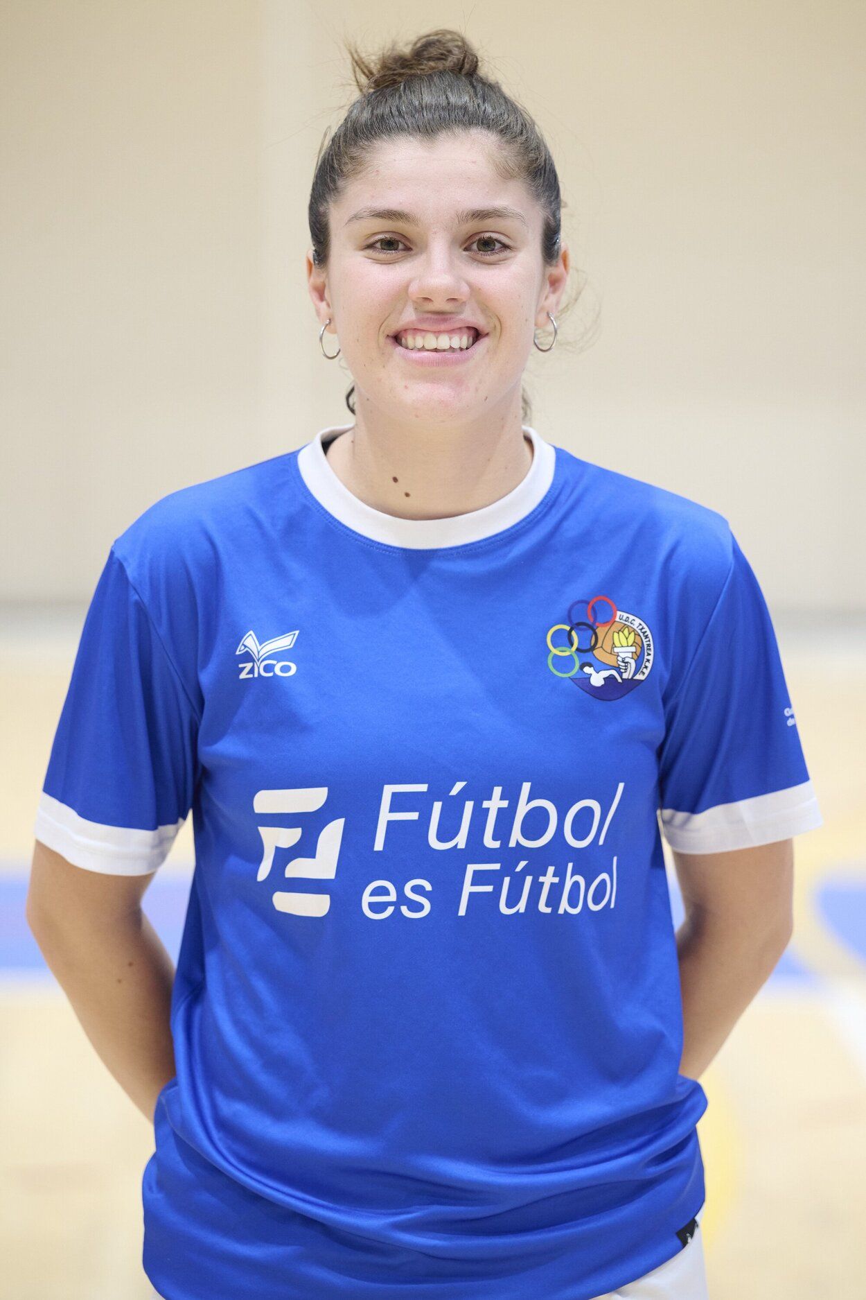 Fotos de la presentación del Txantrea de fútbol sala femenino