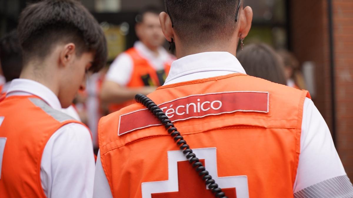 Dispositivo de la Cruz Roja