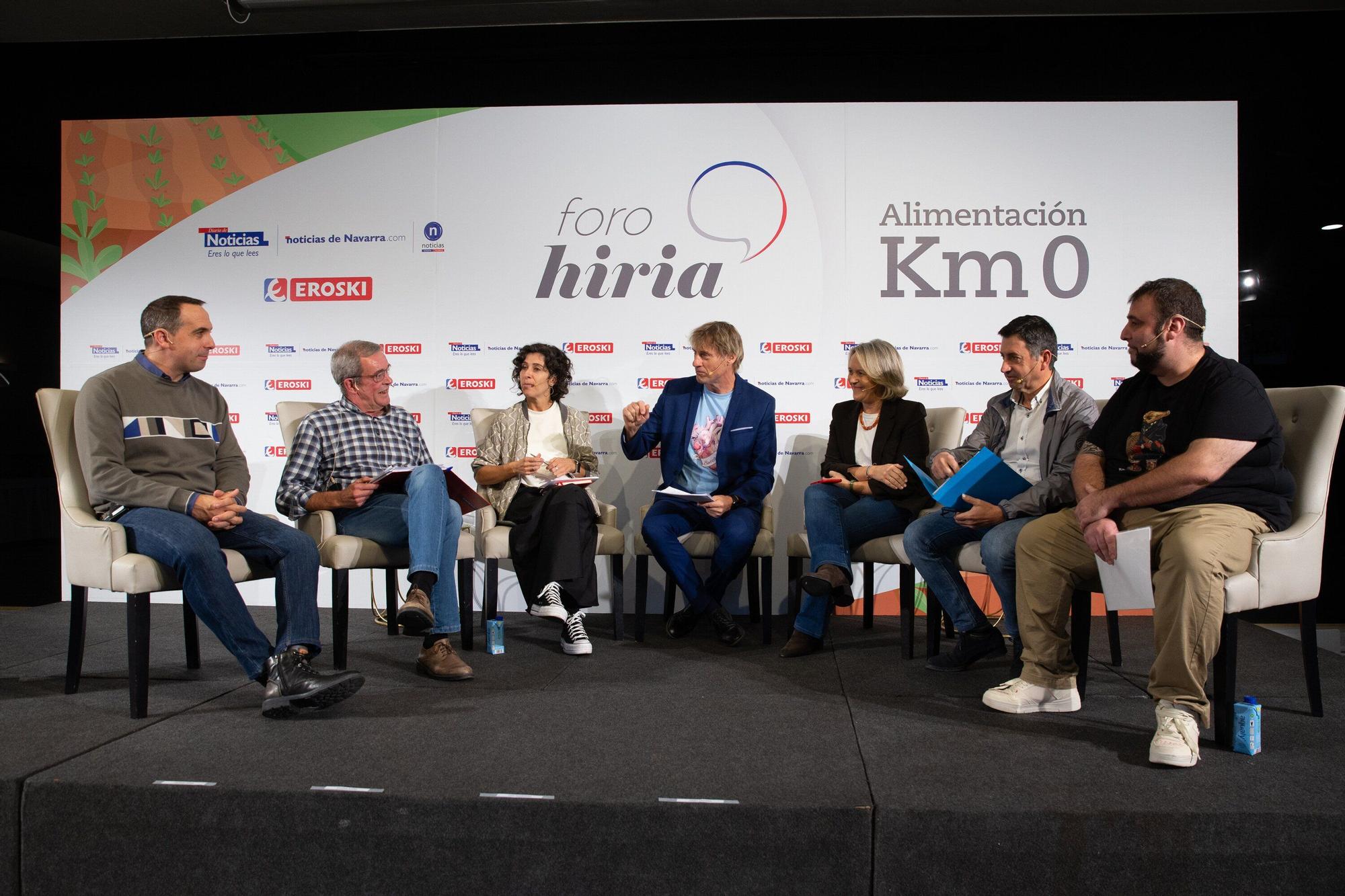 Fotos del Foro Hiria: "Alimentación km 0"