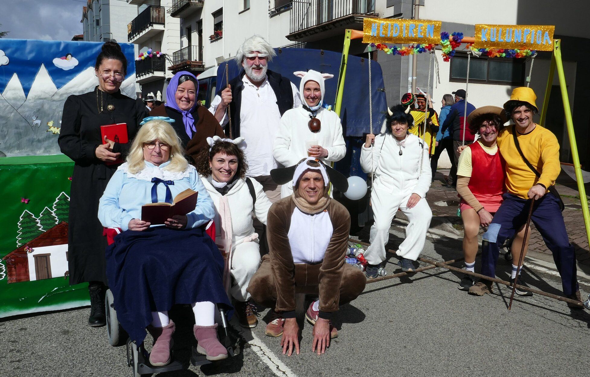 La magia del carnaval transforma Lekunberri