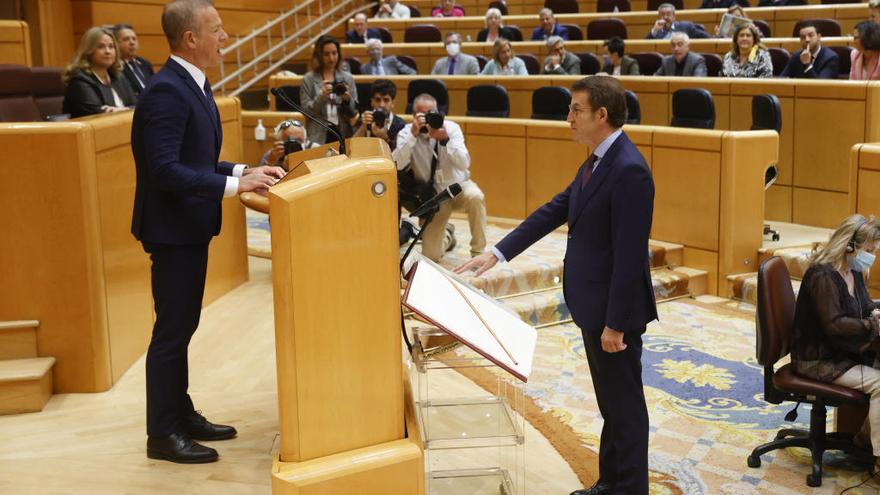 Feijóo toma posesión de su escaño en el Senado