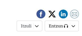 Puedes leer el contenido íntegro de la noticia en castellano, a través de la herramienta 'Itzuli'.