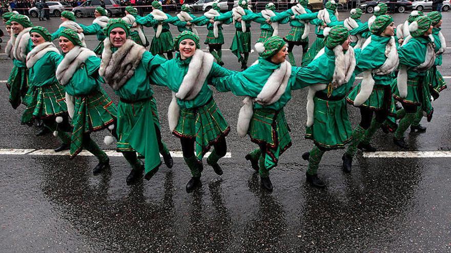 San Patricio, en Rusia